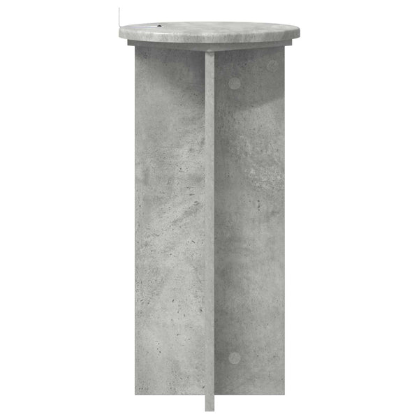 Kasviteline 2 kpl Betoninharmaa 29,5 x 29,5 x 60 cm