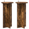 Kasviteline 2 kpl Savutammi 29,5 x 29,5 x 60 cm Tekninen puu