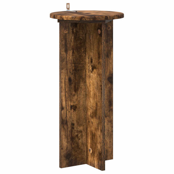 Kasviteline 2 kpl Savutammi 29,5 x 29,5 x 60 cm Tekninen puu
