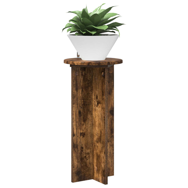 Kasviteline 2 kpl Savutammi 29,5 x 29,5 x 60 cm Tekninen puu
