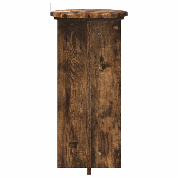 Kasviteline 2 kpl Savutammi 29,5 x 29,5 x 60 cm Tekninen puu