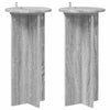 Kasviteline 2 kpl Harmaa sonoma 29,5 x 29,5 x 60 cm