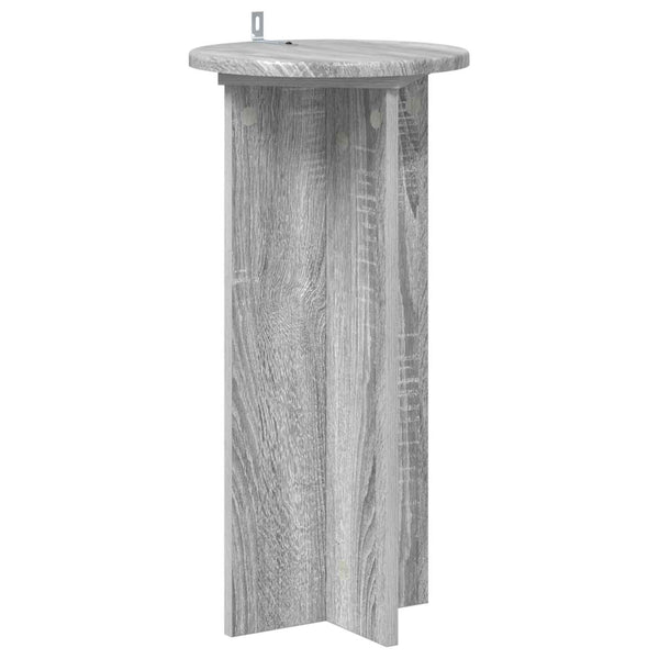 Kasviteline 2 kpl Harmaa sonoma 29,5 x 29,5 x 60 cm