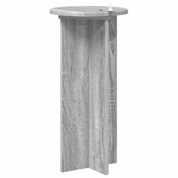 Kasviteline 2 kpl Harmaa sonoma 29,5 x 29,5 x 60 cm