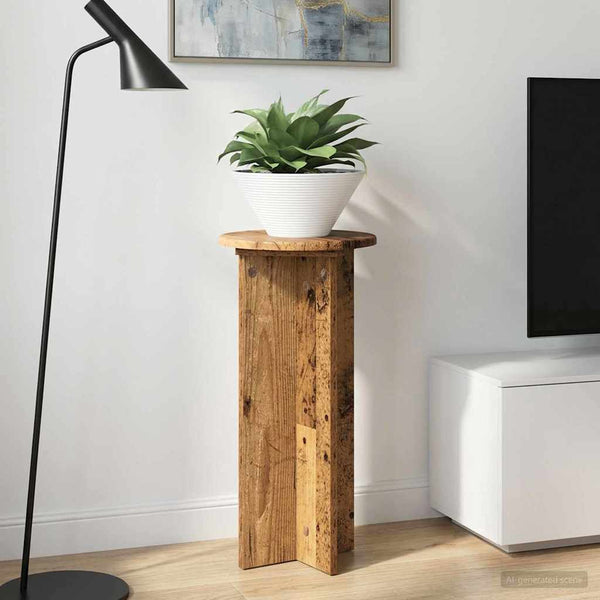 Kasviteline 2 kpl Vanha puu 29,5 x 29,5 x 60 cm Tekninen puu