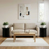 Kasviteline 2 kpl Musta 40 x 40 x 40 cm Tekninen puu