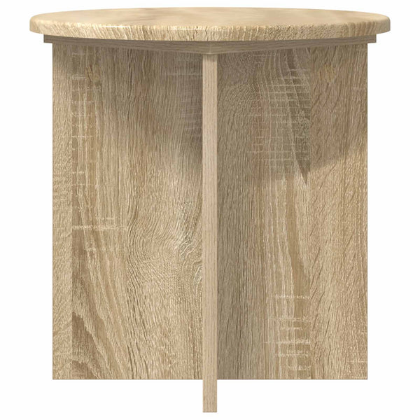 Kasviteline 2 kpl Sonoma-tammi 40 x 40 x 40 cm Tekninen puu