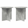 Kasviteline 2 kpl Betoninharmaa 40 x 40 x 40 cm Tekninen puu
