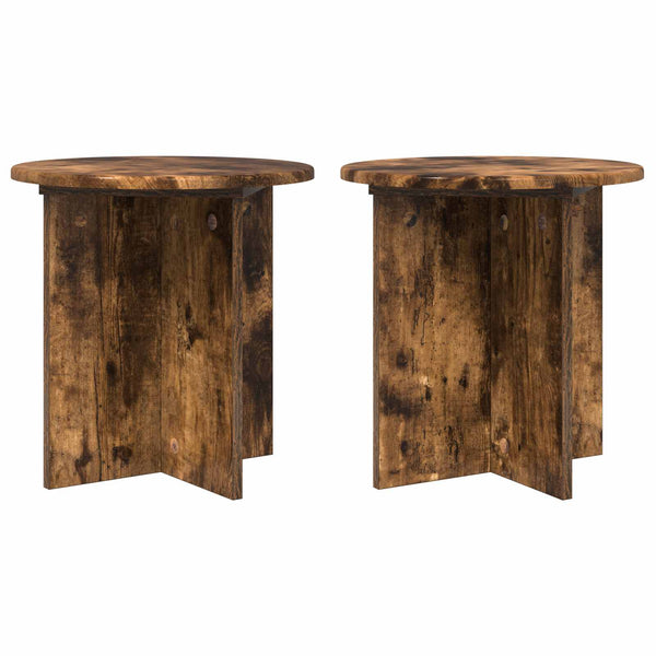 Kasviteline 2 kpl Savutammi 40 x 40 x 40 cm Tekninen puu