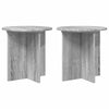 Kasviteline 2 kpl Harmaa sonoma 40 x 40 x 40 cm Tekninen puu