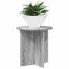 Kasviteline 2 kpl Harmaa sonoma 40 x 40 x 40 cm Tekninen puu