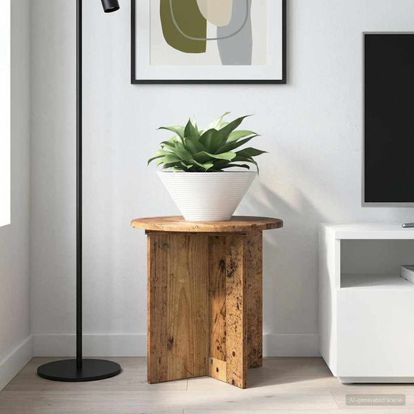 Kasviteline 2 kpl Vanha puu 40 x 40 x 40 cm Tekninen puu