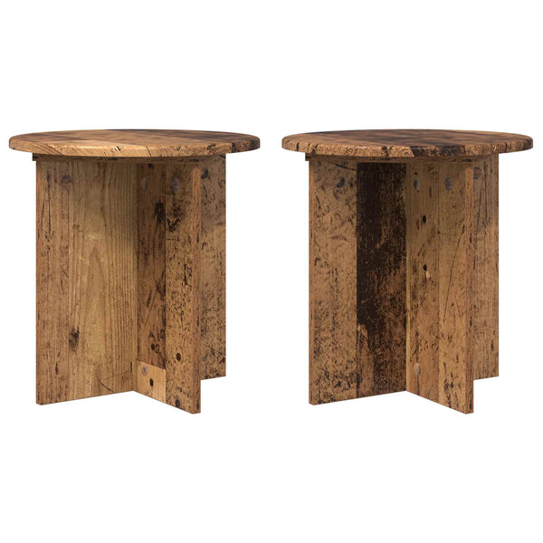 Kasviteline 2 kpl Vanha puu 40 x 40 x 40 cm Tekninen puu