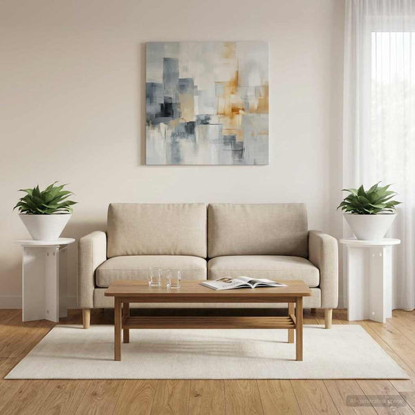 Kasviteline 2 kpl valkoinen Ø29,5 x 40 cm Tekninen puu