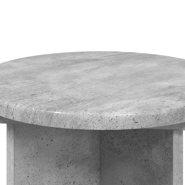 Kasviteline 2 kpl Betoninharmaa Ø29,5 x 40 cm Tekninen puu