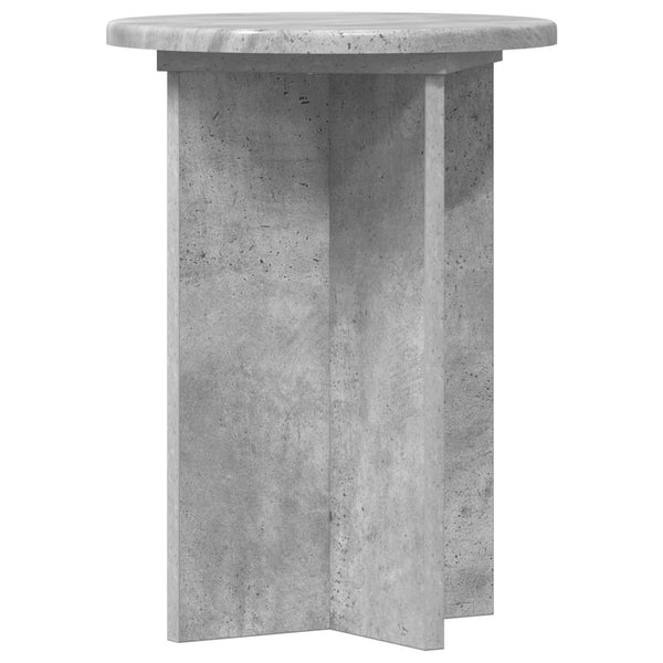 Kasviteline 2 kpl Betoninharmaa Ø29,5 x 40 cm Tekninen puu