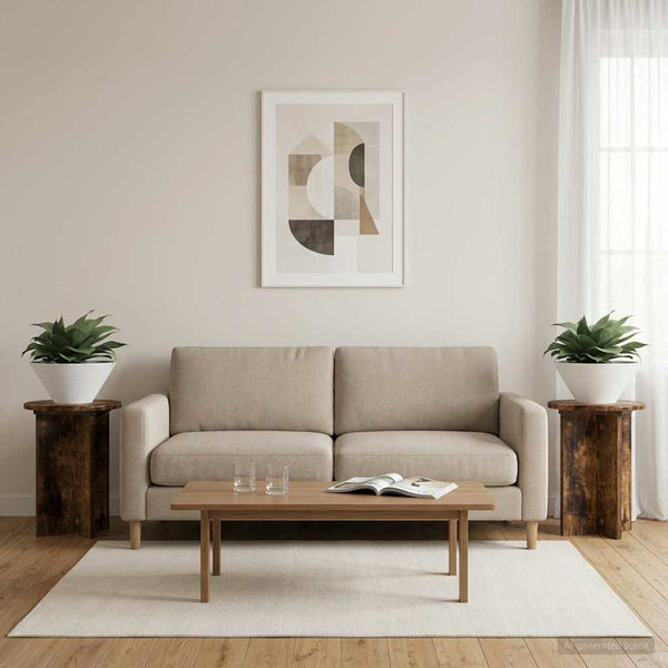 Kasviteline 2 kpl Savutammi Ø29,5 x 40 cm Tekninen puu