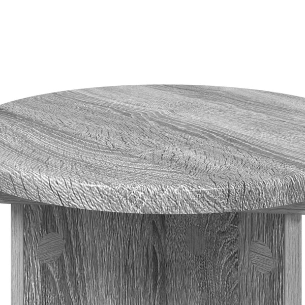 Kasviteline 2 kpl Harmaa sonoma Ø29,5 x 40 cm Tekninen puu