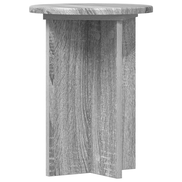 Kasviteline 2 kpl Harmaa sonoma Ø29,5 x 40 cm Tekninen puu