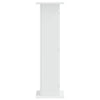 Kasviteline 2 kpl valkoinen 30,5 x 30 x 100,5 cm Tekninen puu