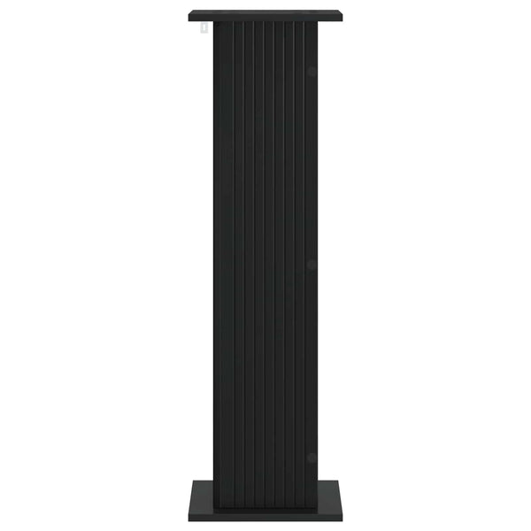 Kasviteline Musta 30,5 x 30 x 100,5 cm Tekninen puu