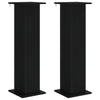 Kasviteline 2 kpl Musta 30,5 x 30 x 100,5 cm Tekninen puu