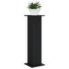 Kasviteline 2 kpl Musta 30,5 x 30 x 100,5 cm Tekninen puu