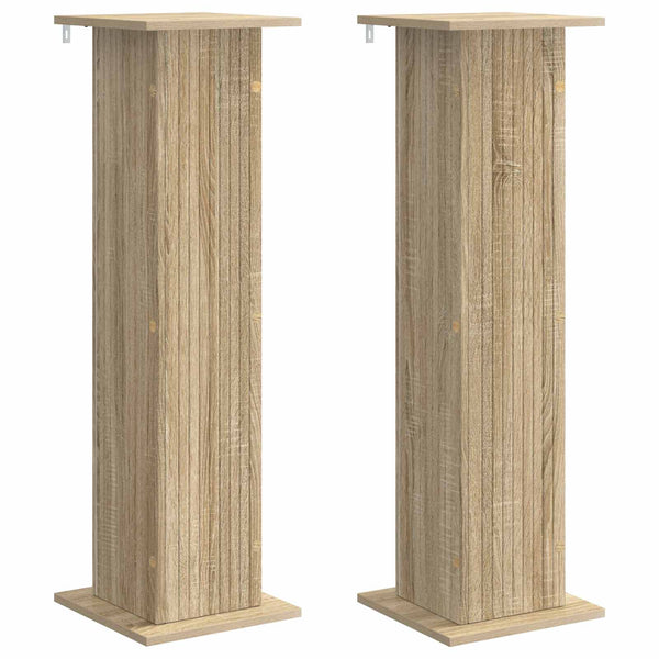 Kasviteline 2 kpl Sonoma-tammi 30,5 x 30 x 100,5 cm