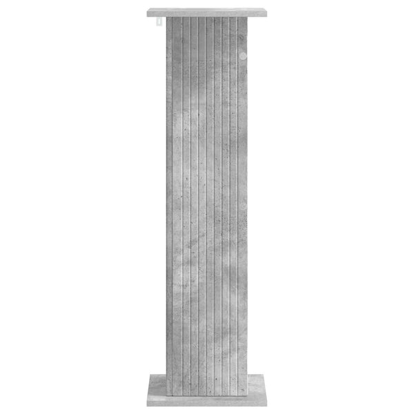 Kasviteline Betoninharmaa 30,5 x 30 x 100,5 cm Tekninen puu