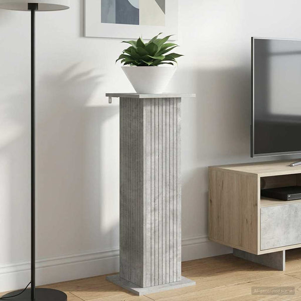Kasviteline 2 kpl Betoninharmaa 30,5 x 30 x 100,5 cm