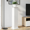 Kasviteline Korkeakiiltoinen valkoinen 30,5 x 30 x 100,5 cm