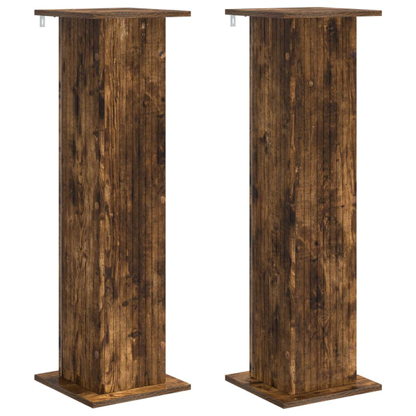Kasviteline 2 kpl Savutammi 30,5 x 30 x 100,5 cm Tekninen puu