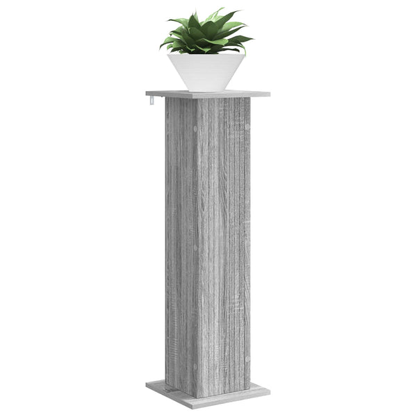 Kasviteline 2 kpl Harmaa sonoma 30,5 x 30 x 100,5 cm