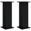Kasviteline 2 kpl Musta 30,5 x 30 x 80,5 cm Tekninen puu