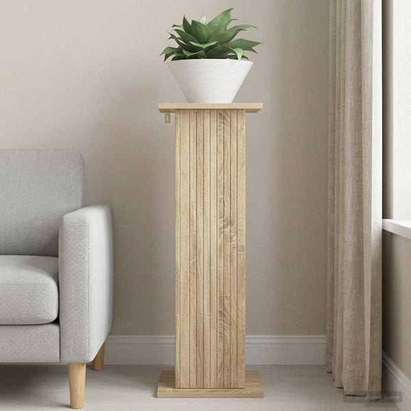 Kasviteline Sonoma-tammi 30,5 x 30 x 80,5 cm Tekninen puu