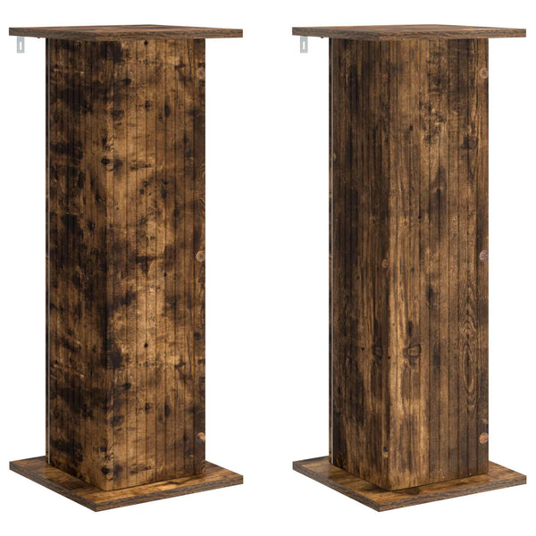 Kasviteline 2 kpl Savutammi 30,5 x 30 x 80,5 cm Tekninen puu