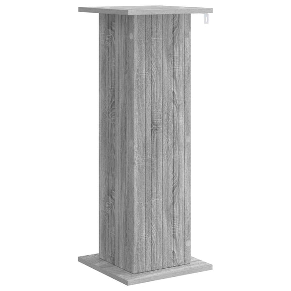 Kasviteline 2 kpl Harmaa sonoma 30,5 x 30 x 80,5 cm