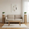 Kasviteline 2 kpl Artisaanitammi 30,5 x 30 x 80,5 cm