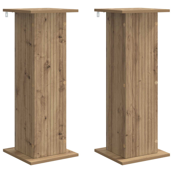 Kasviteline 2 kpl Artisaanitammi 30,5 x 30 x 80,5 cm