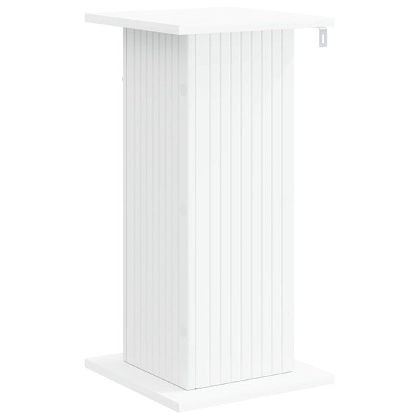 Kasviteline 2 kpl valkoinen 30,5 x 30 x 60,5 cm Tekninen puu
