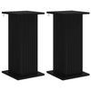 Kasviteline 2 kpl Musta 30,5 x 30 x 60,5 cm Tekninen puu