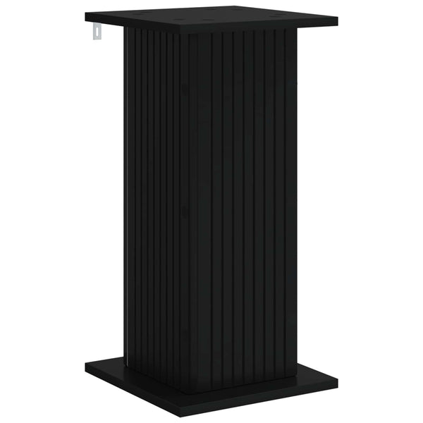 Kasviteline 2 kpl Musta 30,5 x 30 x 60,5 cm Tekninen puu