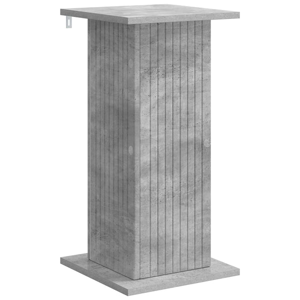 Kasviteline Betoninharmaa 30,5 x 30 x 60,5 cm Tekninen puu