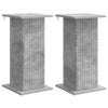 Kasviteline 2 kpl Betoninharmaa 30,5 x 30 x 60,5 cm
