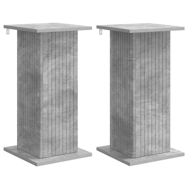 Kasviteline 2 kpl Betoninharmaa 30,5 x 30 x 60,5 cm