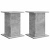 Kasviteline 2 kpl Betoninharmaa 30,5 x 30 x 43 cm Tekninen puu
