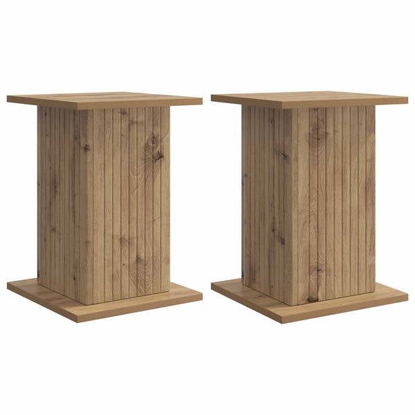 Kasviteline 2 kpl Artisaanitammi 30,5 x 30 x 43 cm Tekninen puu