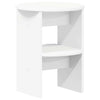 Sivukaappi 2 pcs Valkoinen Ø40 x 50 cm Käsitelty puu