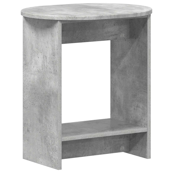 Sivupöytä Betoninharmaa 50 x 39,5 x 55 cm Tekninen puu