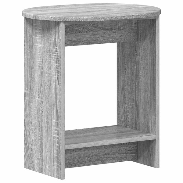 Sivupöytä Harmaa sonoma 50 x 39,5 x 55 cm Tekninen puu